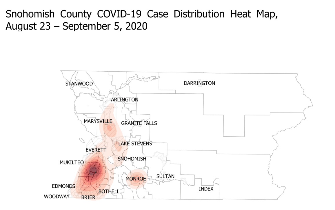 covid heat map
